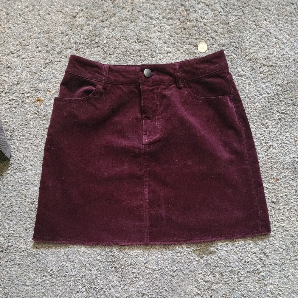 corduroy skirt